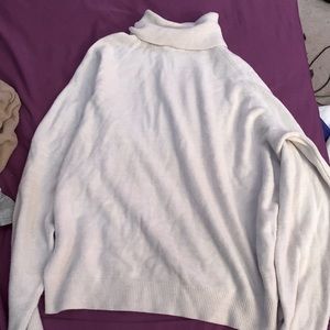 White turtleneck
